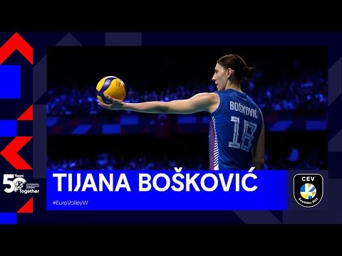 Tijana Bo Kovi Being Amazing For Straight Minutes I Cev Eurovolley