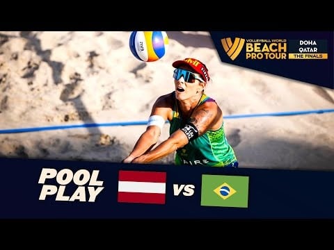 Tina Anastasija Vs Agatha Rebecca Pool Play Highlights Doha Finals