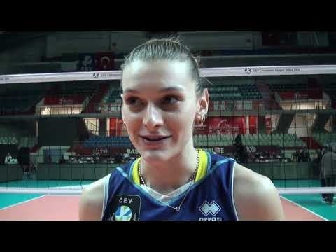 Britt Herbots Dopo L Andata Dei Quarti Di Finale Cev Champions League