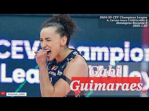 Gabi Guimaraes A Carraro Imoco Conegliano Vs Developres Rzesz W