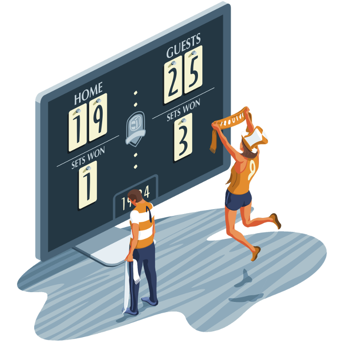 Partidas de voleibol de praia em 2021-10-20