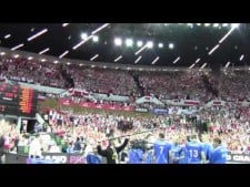 Polish fans in Spodek