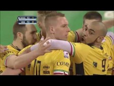 Kevin Le Roux 2 aces in a row (Modena - Verona)