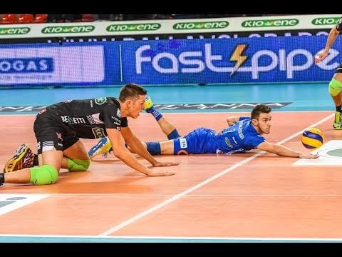 Fabio Balaso 4 digs in match Padova - Ravenna