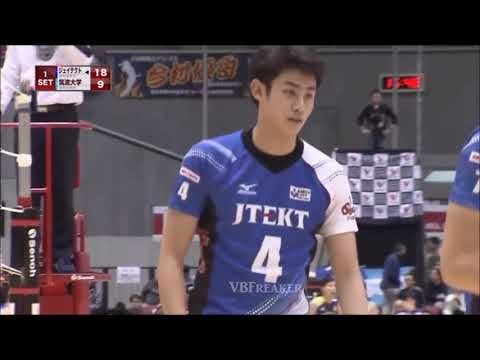 Matey Kaziyski 6 aces in 7 serves (JTEKT - Tsukuba)