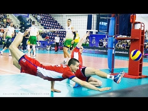 Best Volleyball Defenses / Digs / Saves in 3 minutes