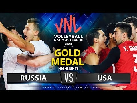 russia vs usa volleyball