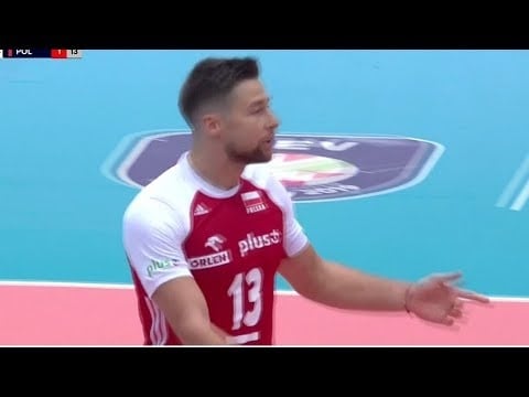 Michał Kubiak serve show vs Estonia