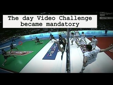 The day volleyball Video Challenge became mandatory