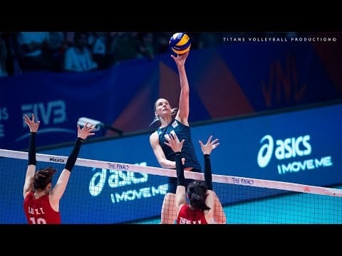 Top 15 Powerful Volleyball Spikes by Andrea Drews - Lefty… :: Women ...