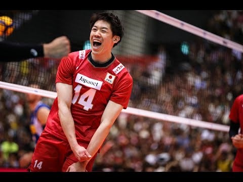 Yūki Ishikawa in match Japan - Italy :: Volleybox