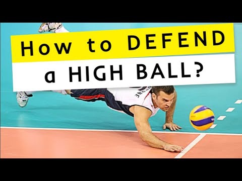 HOW to DEFEND a HIGH BALL? | Volleyball Explained