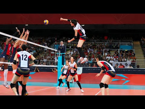 Legendary Yeon Koung Kim (김연경) Her incredible Volleyball SPIKES | VNL ...