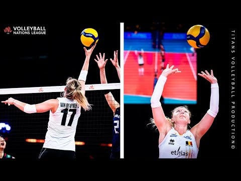 Amazing Volleyball SETTER - Van De Vyver Ilka | VNL 2021