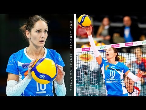 Amazing Volleyball Setter from Poland - Wenerska Katarzyna | VNL 2021