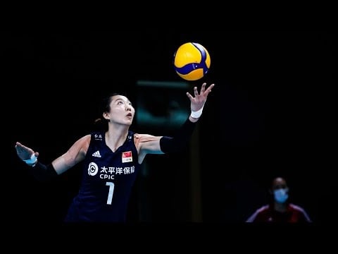 Xinyue Yuan - Powerful Volleyball Player