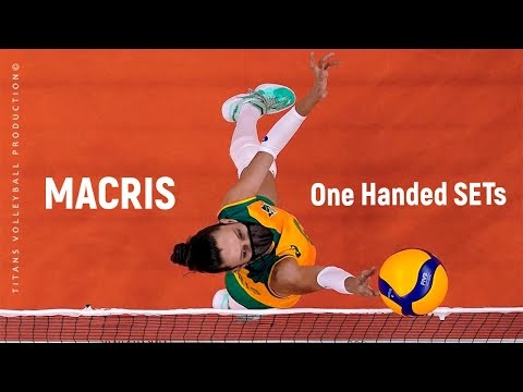 Macris Carneiro - Best Volleyball SKILLs One Handed SETs | Setter Attack | VNL 2022