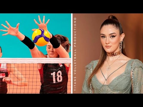 The Queen of Monster Volleyball Blocks - Beautiful and Talented Zehra Gunes | VNL 2022