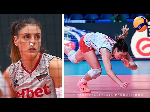 Craziest Volleyball Moments by Miroslava Paskova from Bulgaria Never Give Up