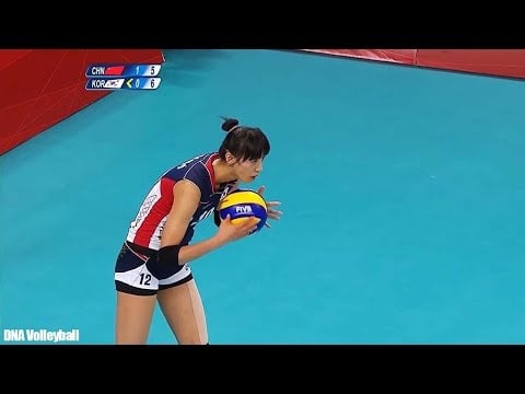 Han Song Yi vs China 2012 Olympics Han Song yi (한송이) vs china volleyball olympics