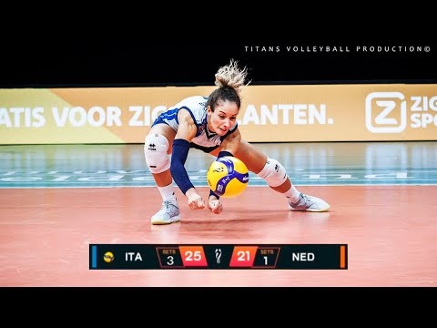 Best Volleyball DIGS/SAVES - Netherlands vs Italy | Mega Rally | World Championship 2022