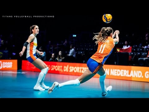 China vs Netherlands - Long Volleyball Rally | Best Volleyball Digs | World Champ 2022