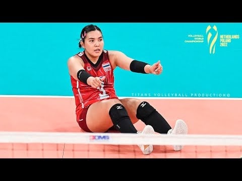 How does she do it? Pornpun Guedpard - Amazing Volleyball Setter | World Cup 2022