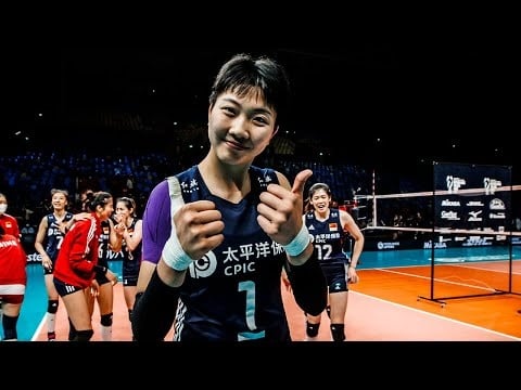 The Best of Yuan Xinyue (袁心玥) at the World Championship 2022 | Fast Spike and Great Block