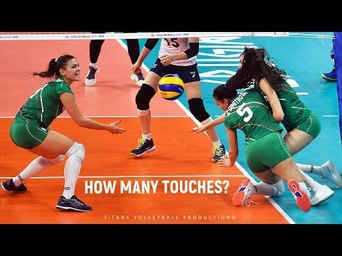 Mega Volleyball Rally KOR vs BUL at VNL 2019! How Many Touches?