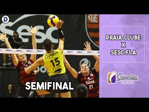 Praia Clube x Sesc Flamengo | Melhores Momentos | SEMIFINAL | Jogo 3 | Superliga Feminina 22/23