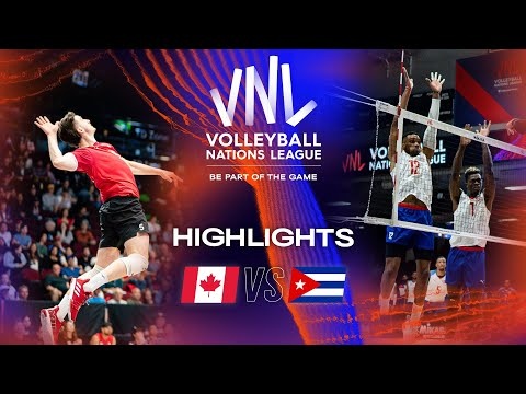 CAN vs. CUB - Highlights Week 1 | Men's VNL 2023