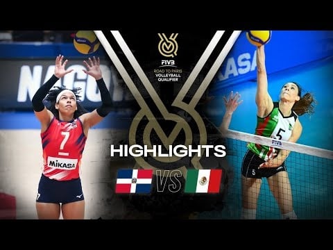 Dom Vs Mex Highlights Women S Oqt Women Volleybox