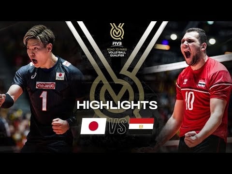 ?? JPN vs. ?? EGY - Highlights | Men's OQT 2023