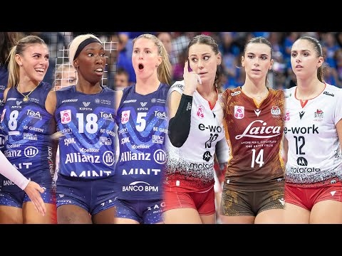 All “MEGA" Rallies in Milano vs. Busto Arsizio | Serie A1 2023/24 - Round 1