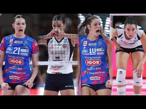 All “MEGA" Rallies in Novara vs. Casalmaggiore | Serie A1 2023/24 - Round 2