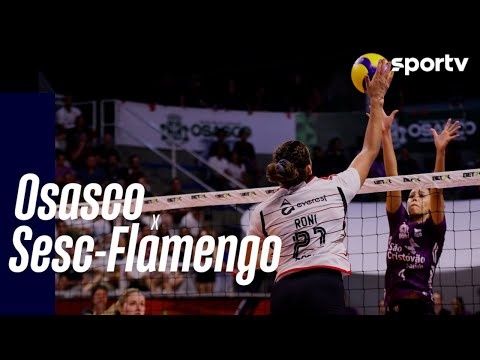 OSASCO 1 X 3 SESC-FLAMENGO | MELHORES MOMENTOS | SUPERLIGA FEMININA DE VÔLEI |