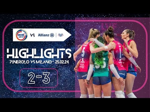 Highlights Wash Green Pinerolo Allianz Vero Volley Milano Women Volleybox