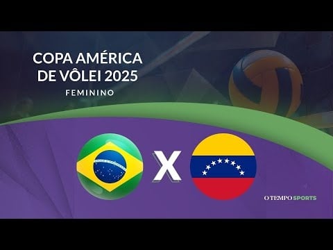 Brasil x Venezuela - Copa América de Vôlei Feminino 2025