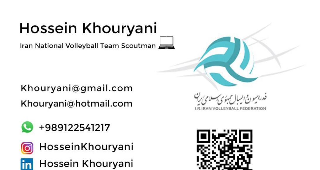 Iran national volleyball team scoutman ( analyst) 