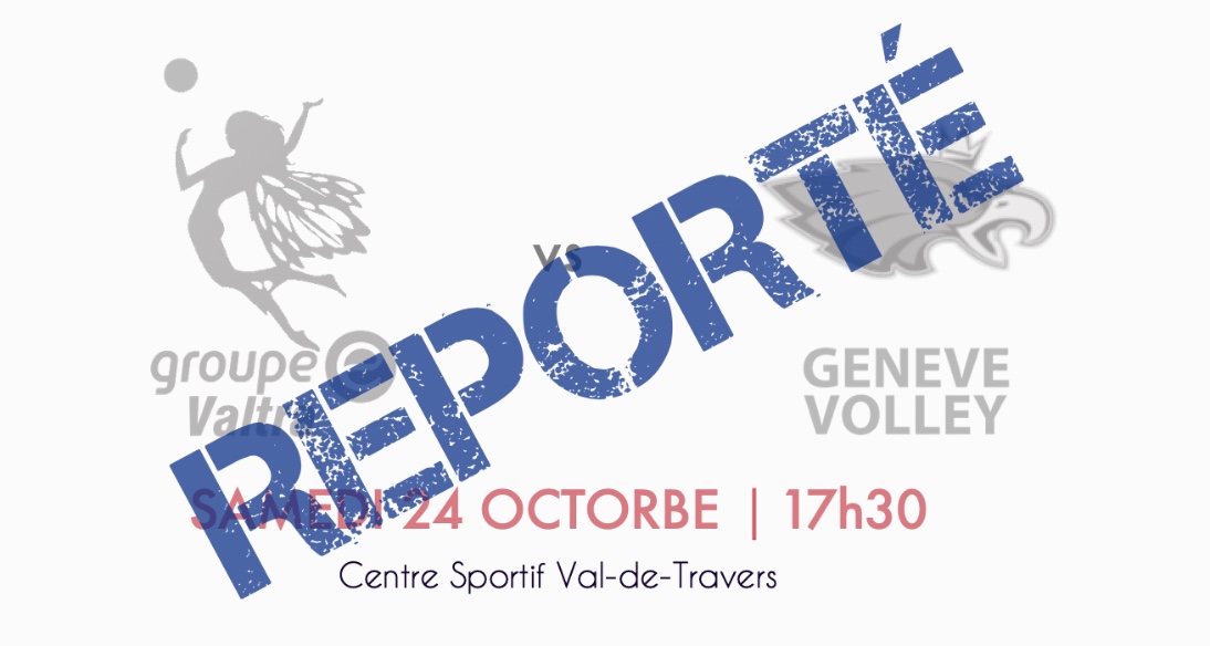 COVID - Valtra/Genève reporté