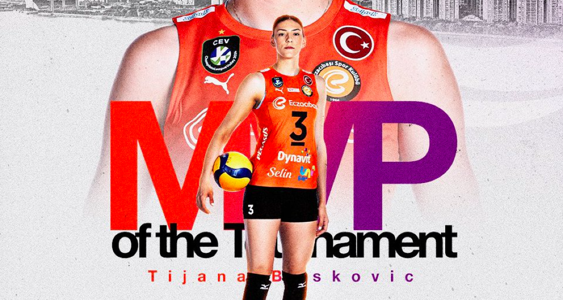 Tijana Boskovic is the 𝐌𝐕𝐏 in the 2023 FIVB Club World Championship! 