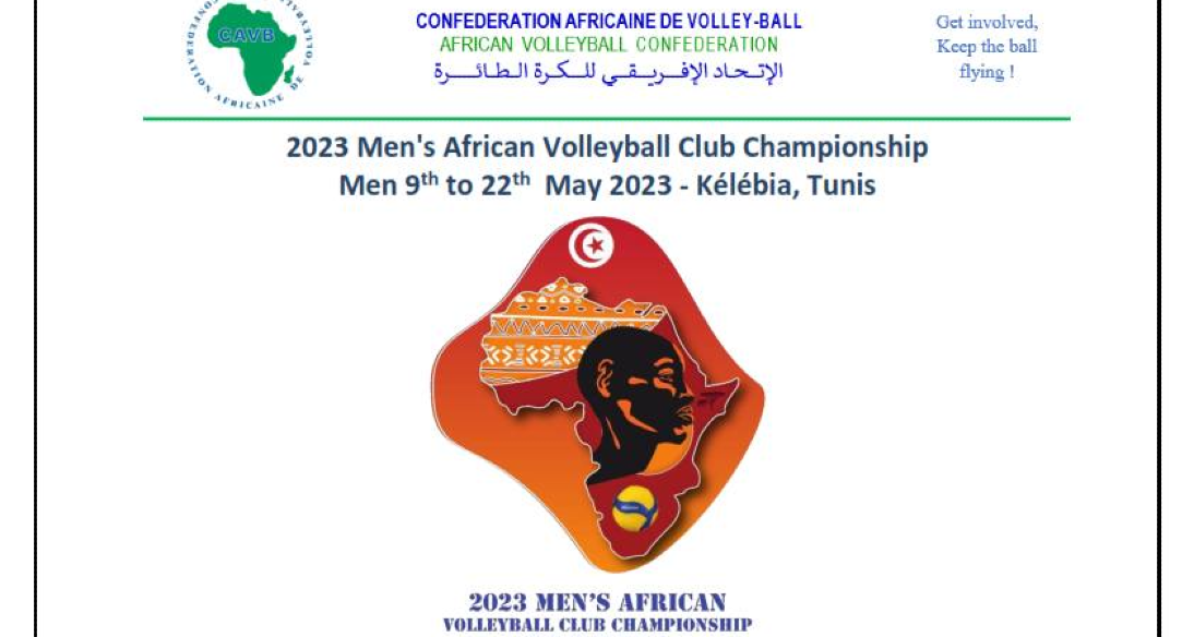 2023 Men’s African Volleyball Clubs Championship Tunisia