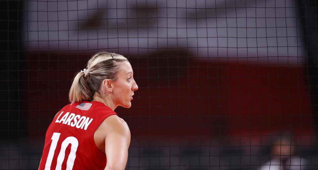 Volleyball hires Jordan Larson as assistant coach