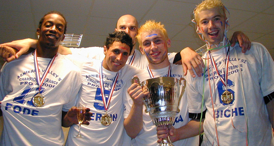 ASNIERES VOLLEY 92 (Champion de France) 2005/2006 season