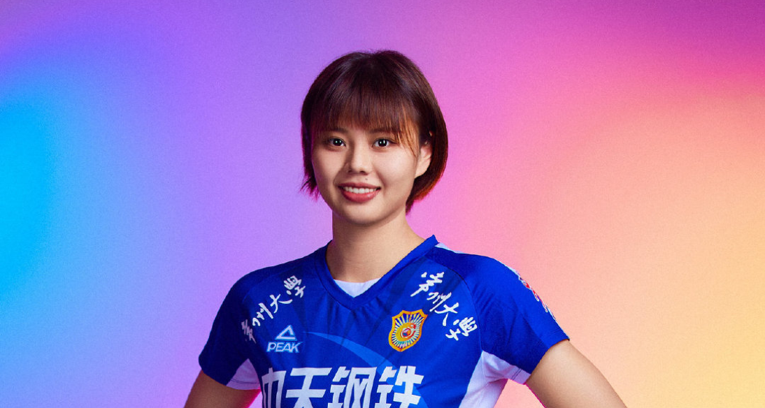 Jiangsu Zhongtian Iron and Steel Women's Volleyball Gong Xiangyu Photo