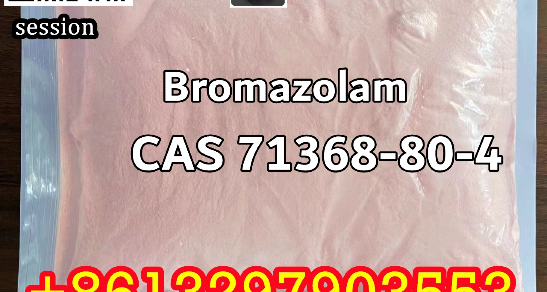 Research chemicals Bromazolam cas 71368-80-4 Telegram/Signal+8613297903553