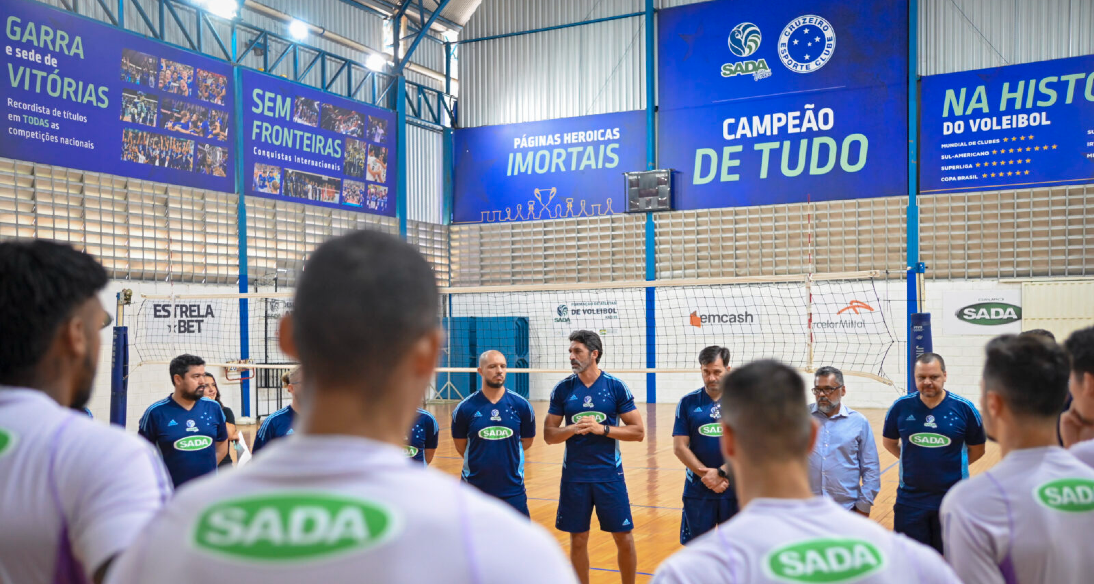 Sada Cruzeiro se reapresenta no Barro Preto e inicia os trabalhos da temporada 2023/24