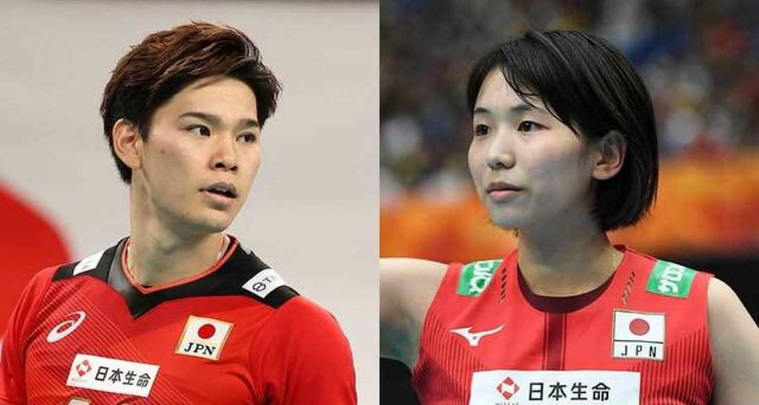 Volleyball player Yuji Nishida and Sarina Koga get married, creating a big couple representing Japan