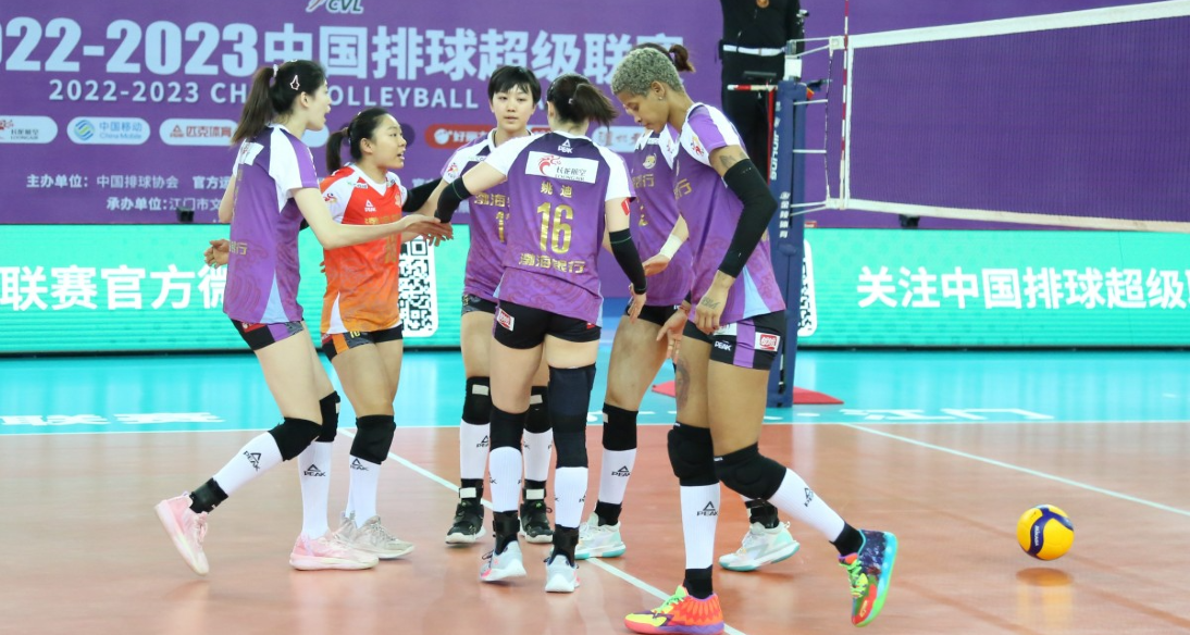 Tianjin Bohai Bank 3-0 Sichuan women's volleyball team