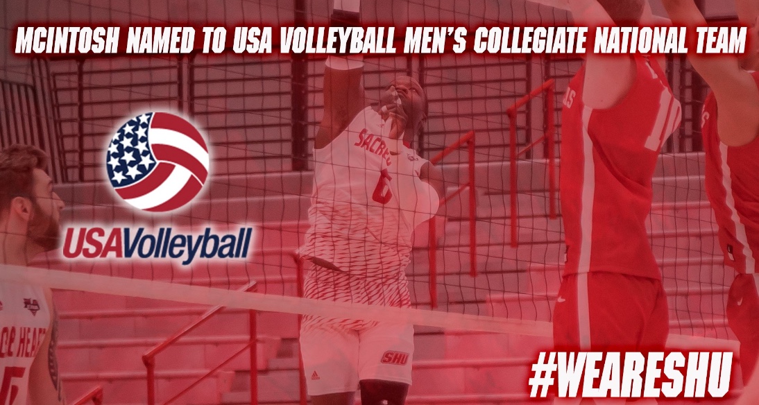 McIntosh selected to USA Volleyball Men’s Collegiate National Team